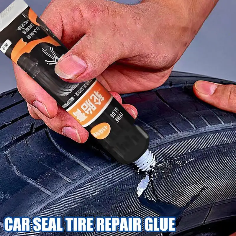 Tire Repair Glue Strong Rubber Wear-resistant Non-corrosive Adhesive Tire Sealing Bonding Glue Car Tire Repair Sealant