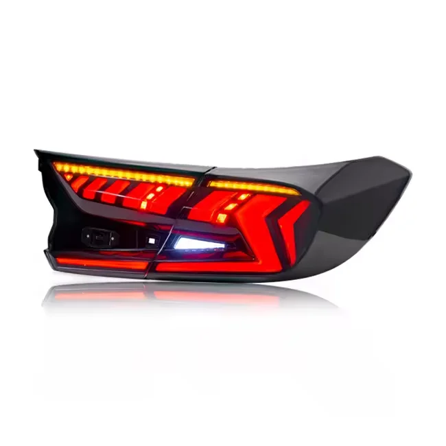 

Motion Car LED Tail Lamp for Honda Accord 10TH Gen 10.5th LED Tail Lights 2018-2021 Rear Stop Auto Accessory