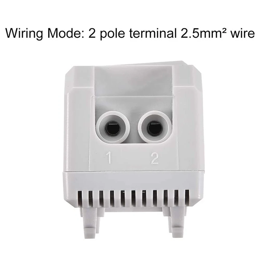 

Механический термостат A19F-2X, KTO011 Регулируемый компактный нормально закрытый (Н.З.) регулятор температуры на 0–60 градусов Цельсия, красный