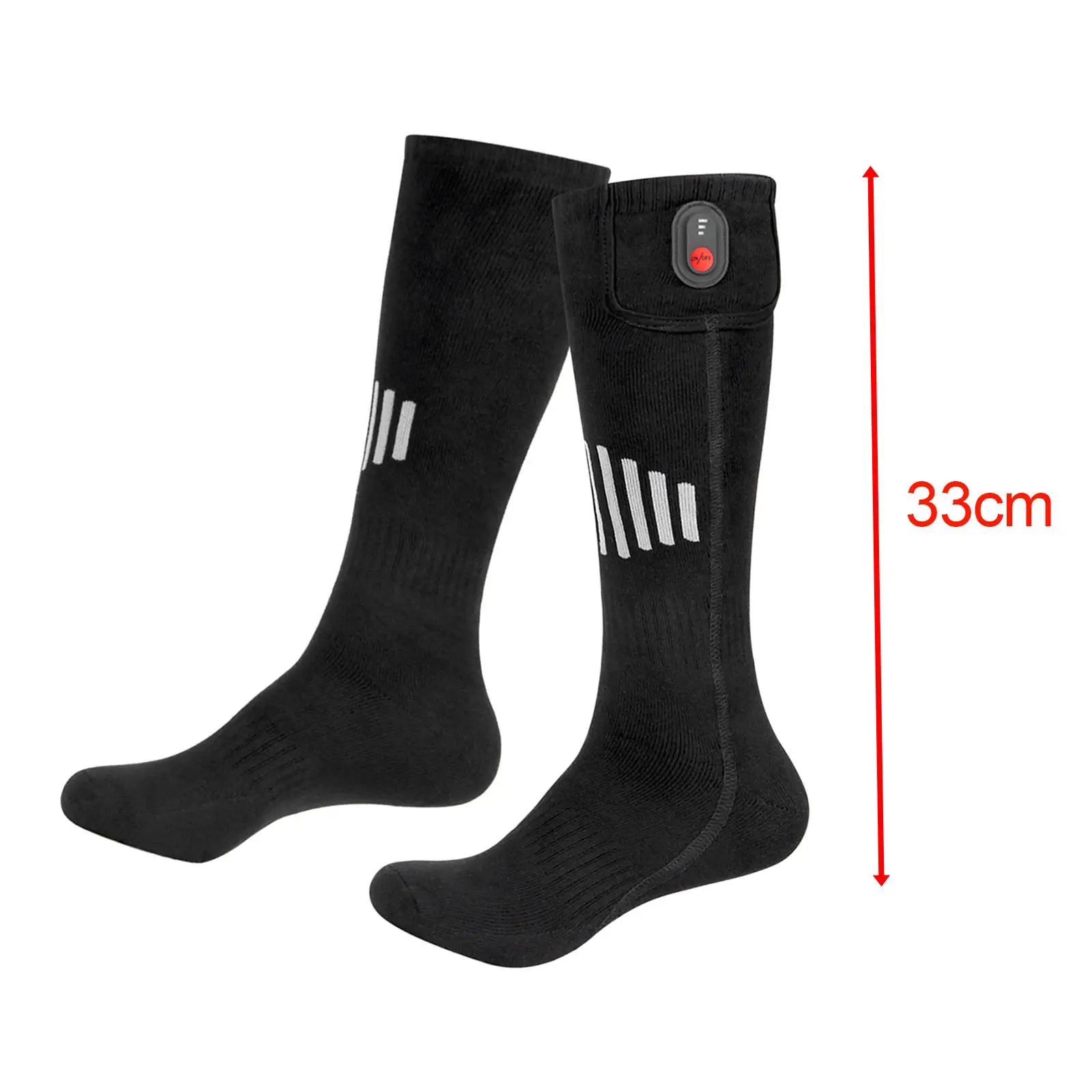 Heated Socks Long Stockings Washable Winter Warm Socks Thick Soft for Indoor Sports Cold Weather Outdoor Activities Riding Heated Socks Long Stockings Washable Winter Warm Socks Thick Soft for Indoor Sports Cold Weather Outdoor Activities Riding