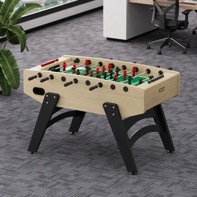 Nine-star  machine versus double football table game adult board
