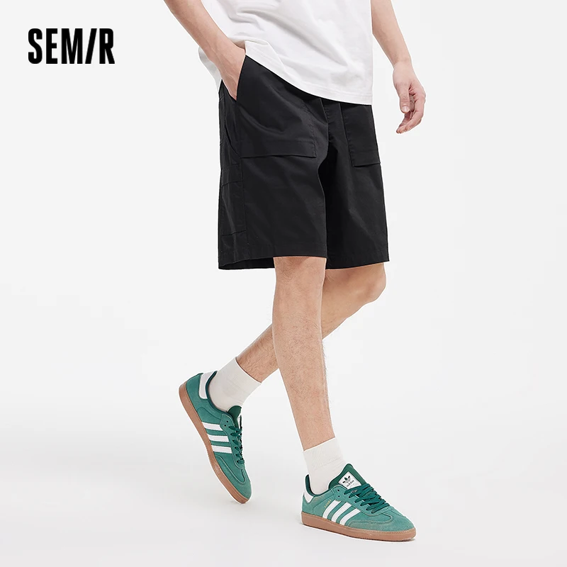 Semir 야외 카고 반바지 남성 냉각 항균 2025 여름 새로운 느슨한 스트레이트 레그 캐주얼 반바지