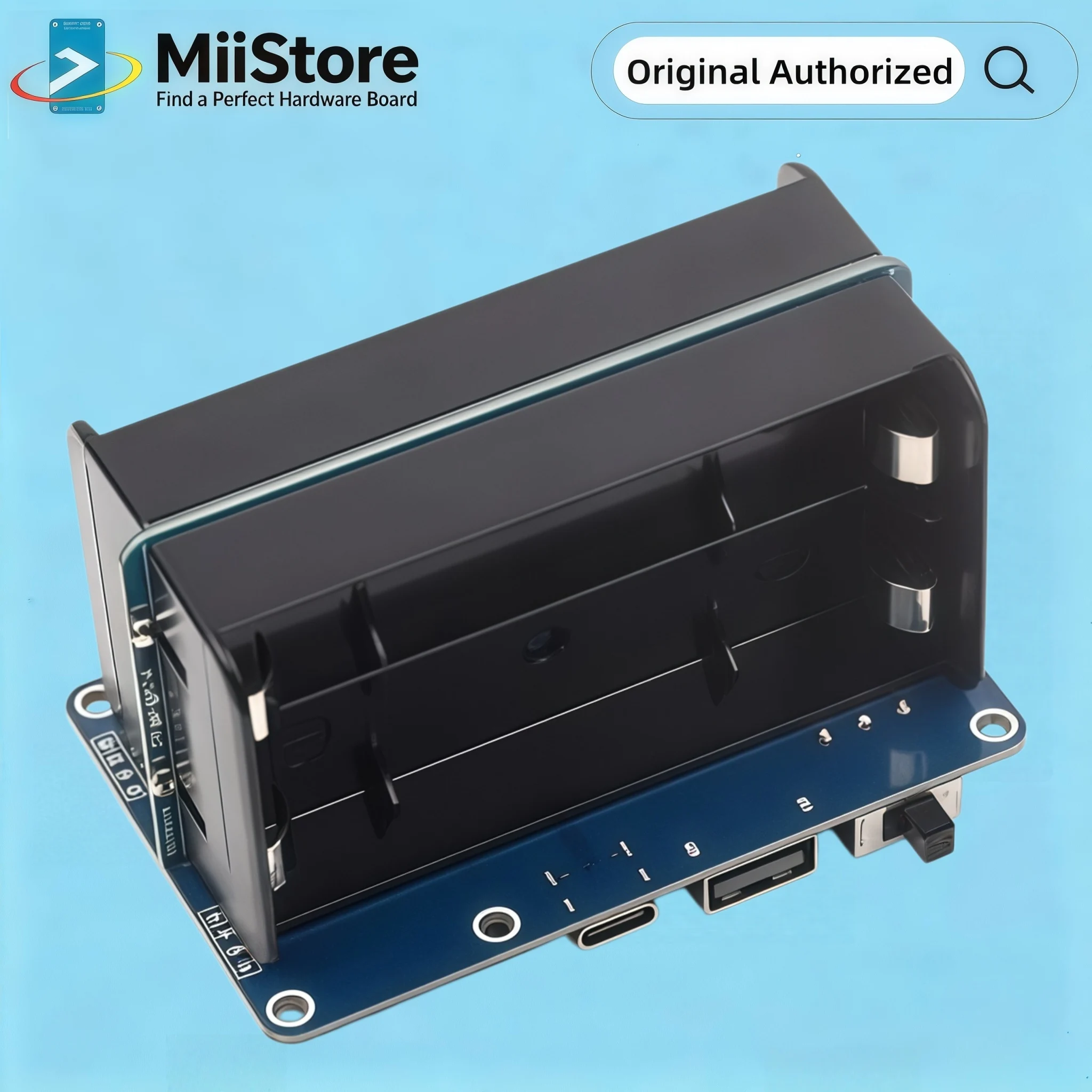 Raspberry Pi 5 UPS HAT(E) Uninterruptible Power Supply for Raspberry Pi 5/4B/3B+,4×21700 Li batteries (NOT included),5V6A Output