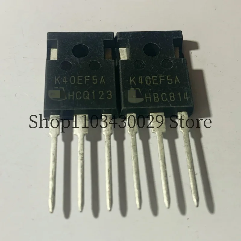 10Pcs New Original K40EF5A K40N65F5A K40EF5 TO-247 40A 650V IGBT Power Tube