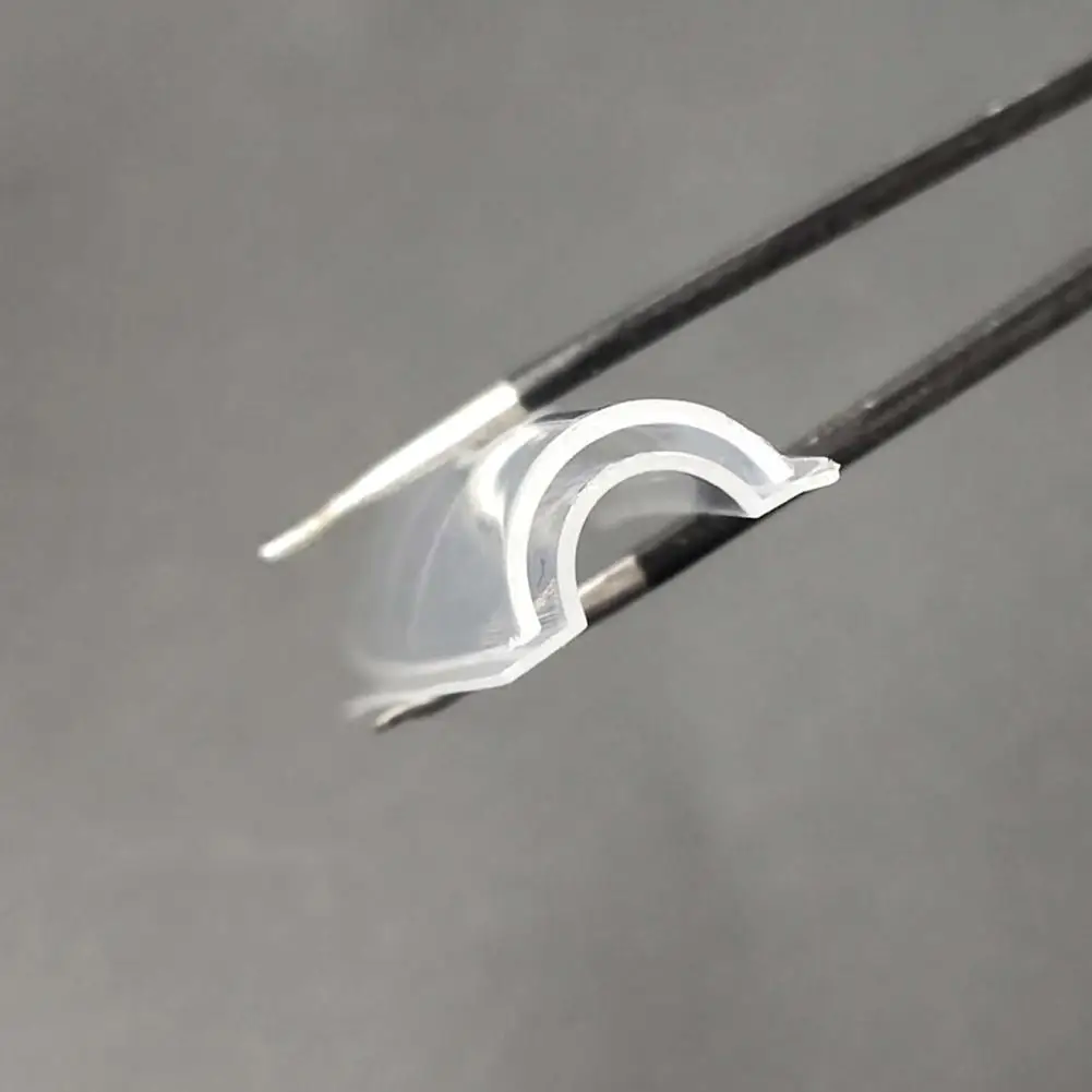 قالب الأظافر ساندويتش الأظافر كاذبة لتقوم بها بنفسك تمديد الأظافر السريع أداة مانيكير على شكل أظافر كريستالية شفافة #3