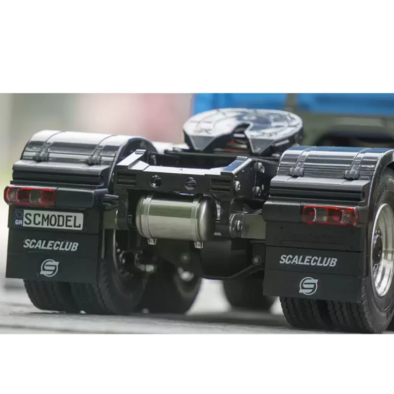 1/14 RC Spielzeug-LKW Metall-Gaslufttank Universalteile für Tamiya 1/14 RC Traktor-LKW-Zubehör SCALECLUB HQG-TY-1 – Detail 1