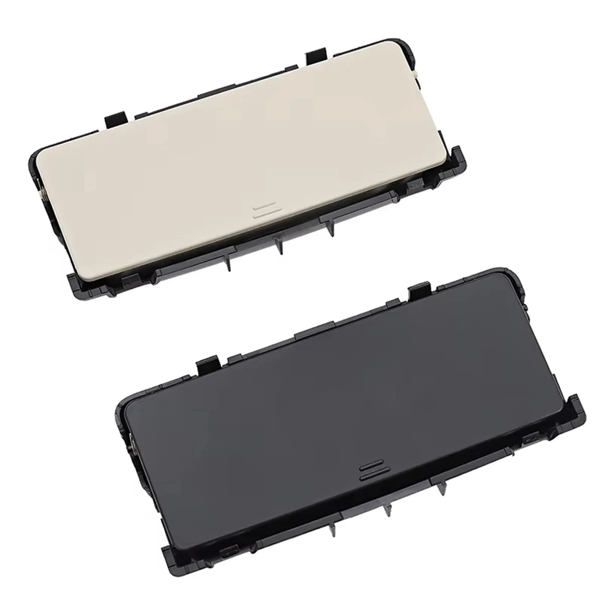 صندوق تخزين حامل علبة النظارات لسيارة لاند روفر ديفندر 90/110/130 2020-2025 (بيج) -T45C