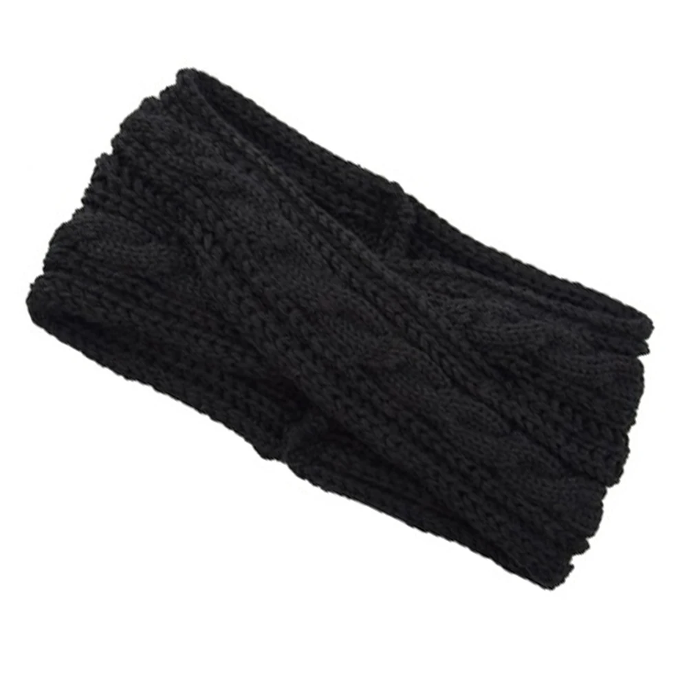 

3 Pcs Fashion Wool Headb s For Women Headwraps Cross Headb for Women Knitted Warm Cross Fashion Hairb s Winter Accessories
