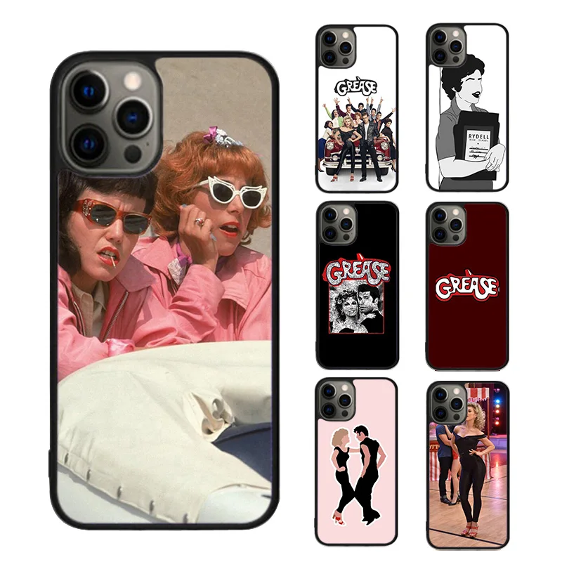 Grease Movie Collage Phone Phone Case For iPhone SE2020 15 16 14 13 Pro Max Coque 12 11 Pro Max 8 7PLUS 6S mini mobile cell