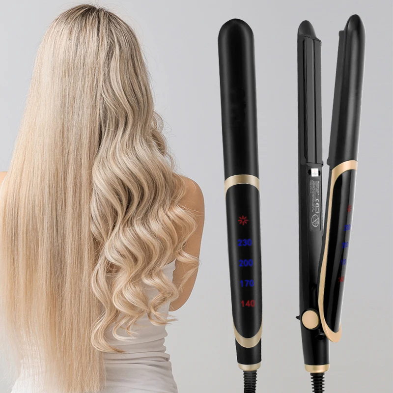 Professional straightening device, heats up quickly, suitable for all hair types, salon-level professional straightening device