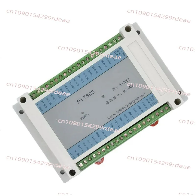 Analog acquisition module RS485 communication 0-5V/0-30V current 0-20mA