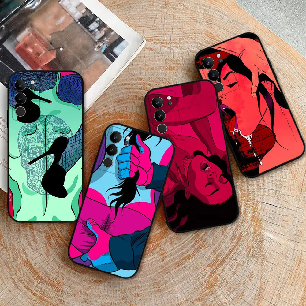 

Сексуальные женские красные губы для девушек, бикини для VIVO V30 V29 V29E V27 V27E V25 V23 V23E V21 V21E V20 V20SE V17 V15 V11 V11I PRO, чехол