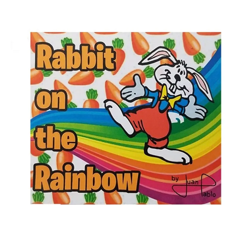 Rabbit on The Rainbow Trick By Juan Pablo Ibanez Close Up Magic Props Magnetic Mentalism Magic Tricks Gimmicks Illusions Fun