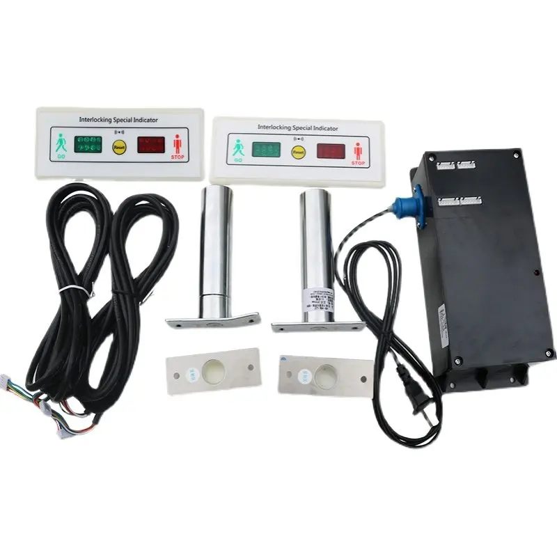 Access control interlock device Double door electronic interactive lock Purification accessories Buffer room Airlock