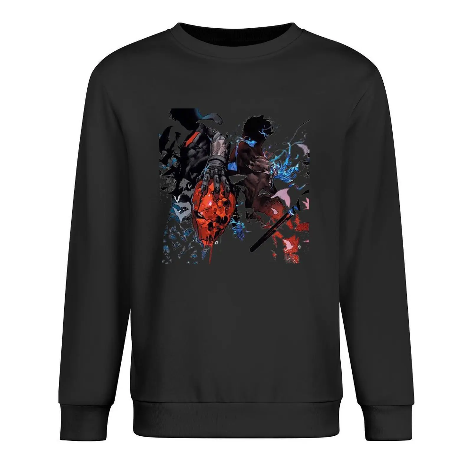 

Red Hood and Nightwing Pullover men's coat autumn clothes korean clothes anime clothing sweatshirts