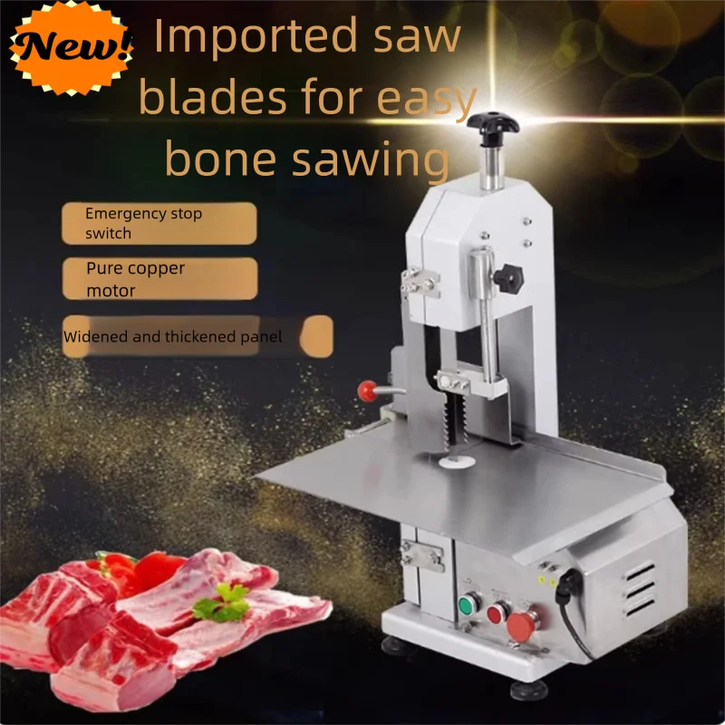 

Профессиональный коммерческий резак для замороженного мяса, маленькая пила из нержавеющей стали для костей для использования на кухне