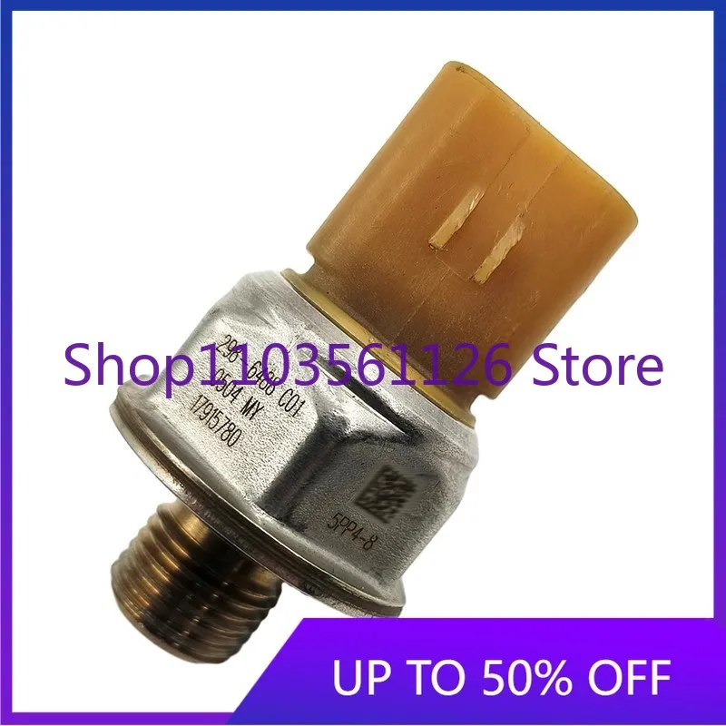 High Quality Excavator High Pressure Common Rail Fuel Pressure Sensor Compatible with 298-6488 Part Number
