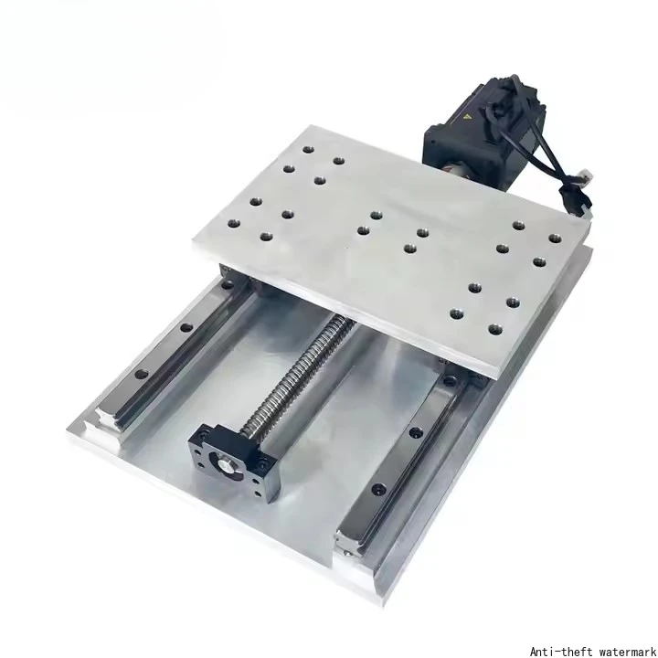 UM.OT 100-1300mm Stroke 300mm Wide Cnc Linear Square Guide Aluminium 300kg Load Square Linear Guide Rail for Stepper/Servo Motor