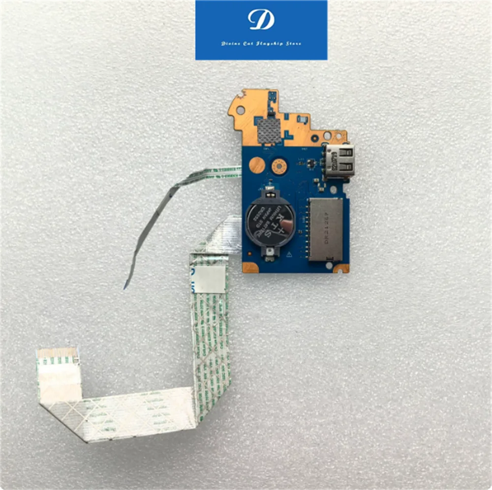 FOR Dell Inspiron 5493 5593 3401 3501 USB Switch Board with Cable LS-G718P