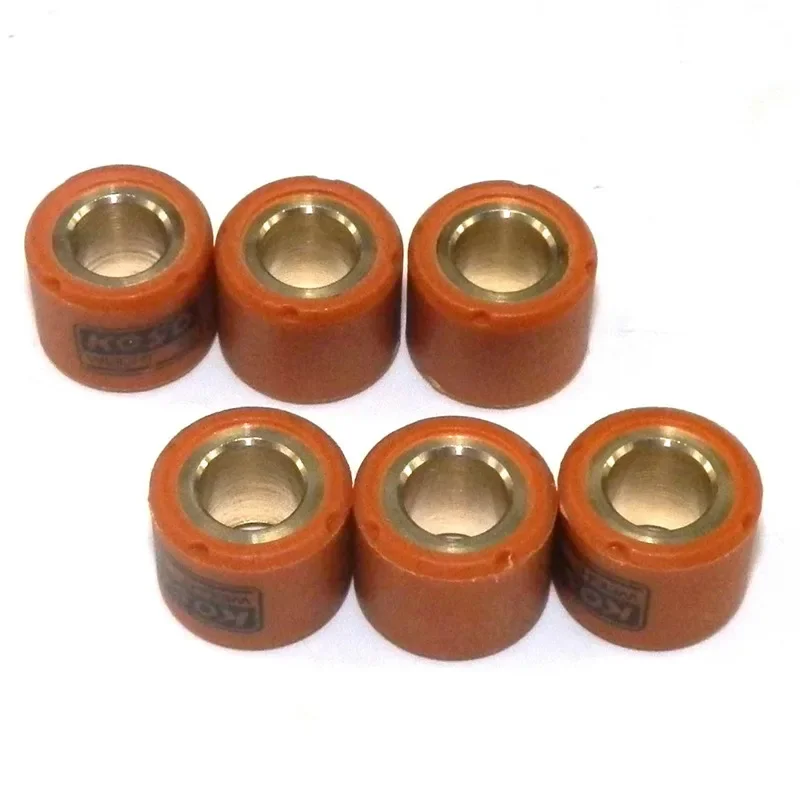 Pack of 6pcs Performance Variator Roller Weights 16mmx13mm 5g 6g 7g 8g 9g 10g For 139QMB 50cc GY6 Scooter Motorcycle Parts 16X13