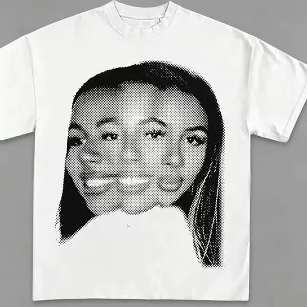 Mariah Scientist T-Shirt Vintage Rap T-Shirt Concert Graphic T-Shirt Casual Digital Print Pure Heavy Cotton T Shirt