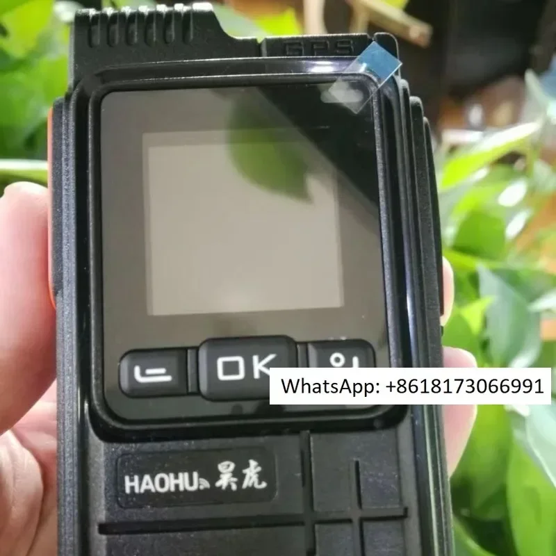 Walkie talkie Haohu BC301 pantalla a color de 1,4 pulgadas