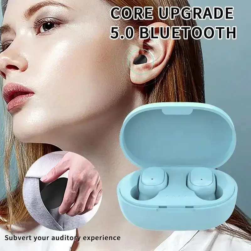 Original A6S TWS Wireless Headphones Bluetooth Earphone Sport Earbuds HIFI Headset With Mic For Xiaomi Samsung Huawei