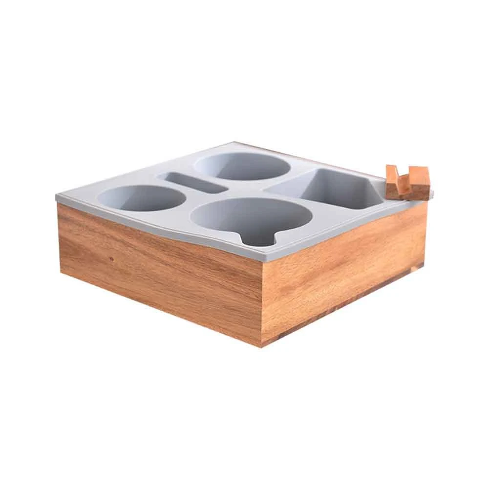 

TFORU-Car Cup Holder Removable Couch Drink Holder Couch Organizer Handy Couch Tray Wooden Bed Cup Holder For Boat Bed Sofa