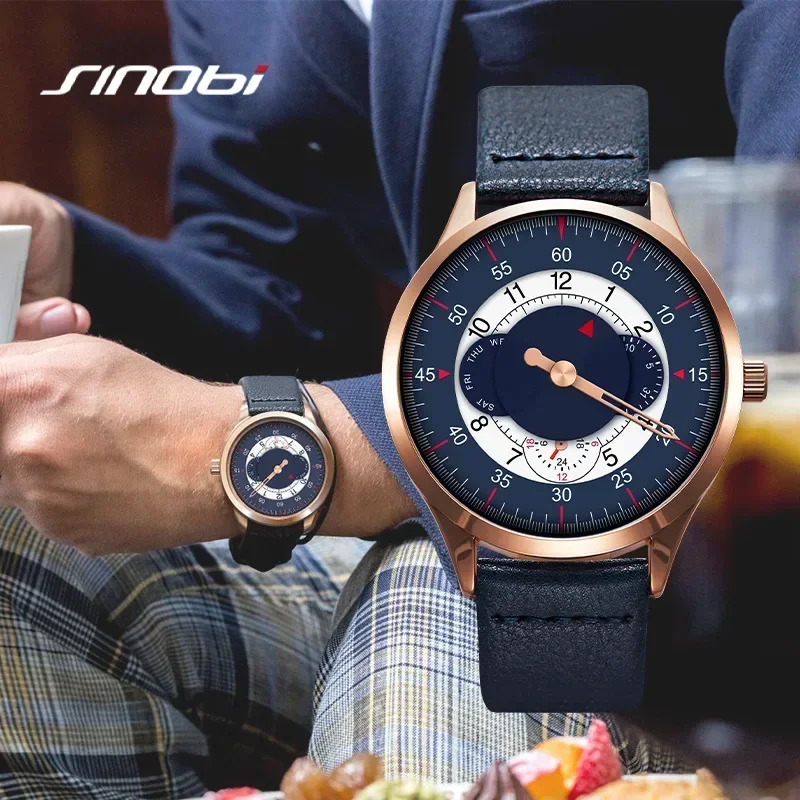 2025Orologio da uomo personalità della moda creativo orologio al quarzo impermeabile orologio da uomo dropshipping 9815
