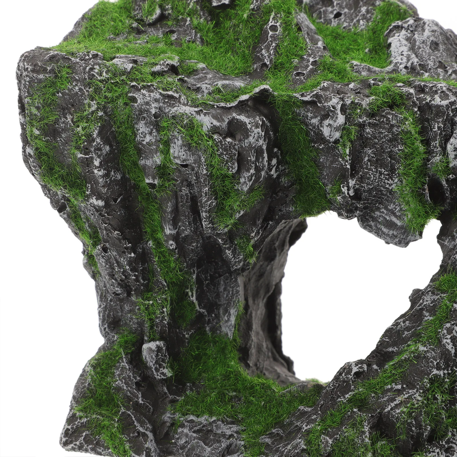 

Aquarium Rockery Ornamental Simulation Mountain Durable Landscape Decor for Fish Tank Bonsai Moss Micro Landscape Rockery