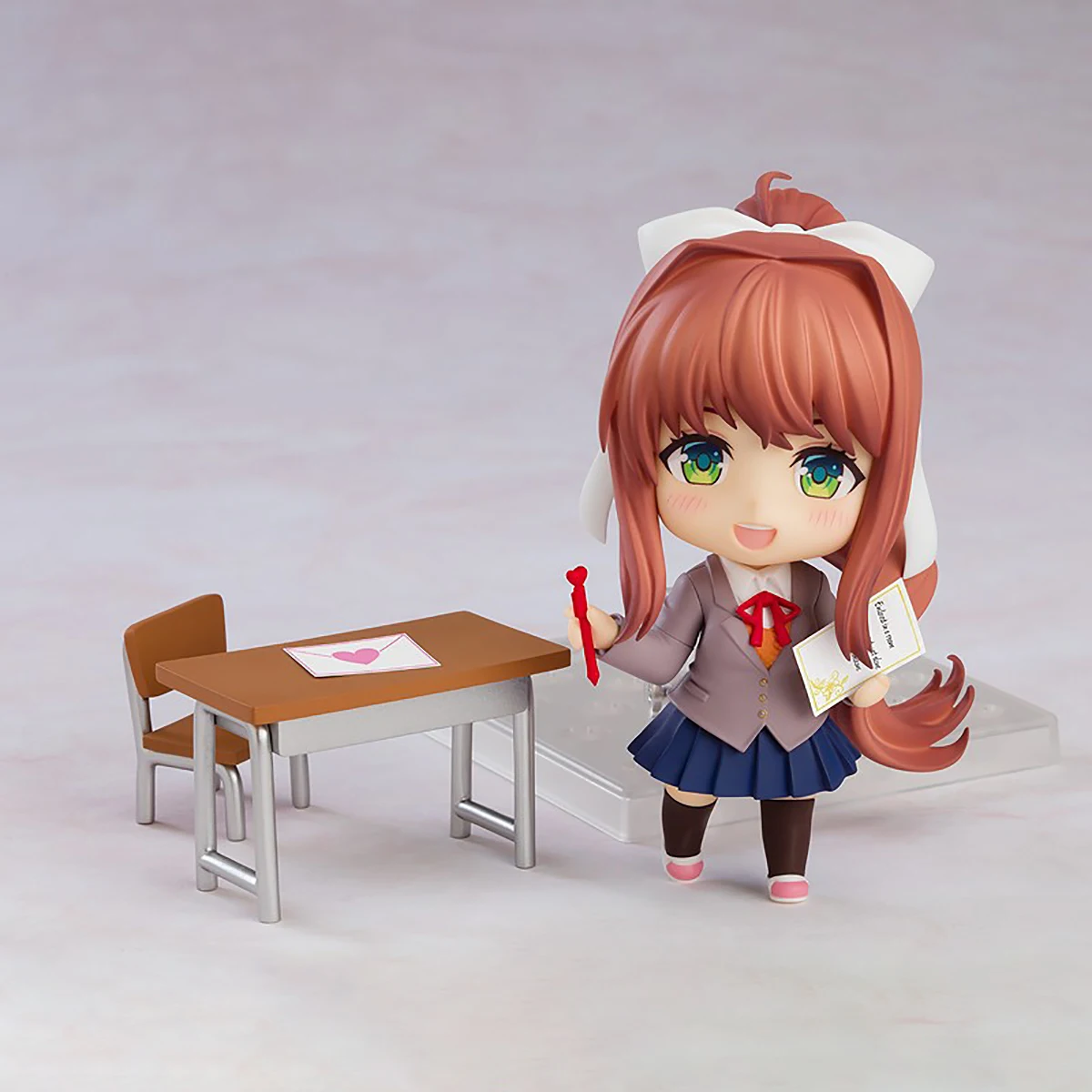 شركة Good Smile الأصلية الأصلية/دمى Nendoroid ( # 1817) نادي دوكي الأدب! لعبة رعب مونيكا H=100 ملم