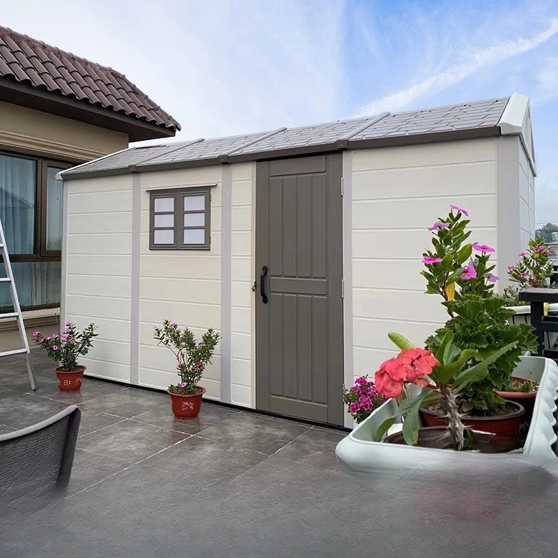 

Outdoor garden assembly simple mobile house living villa room courtyard storage activity sundries storage tool room