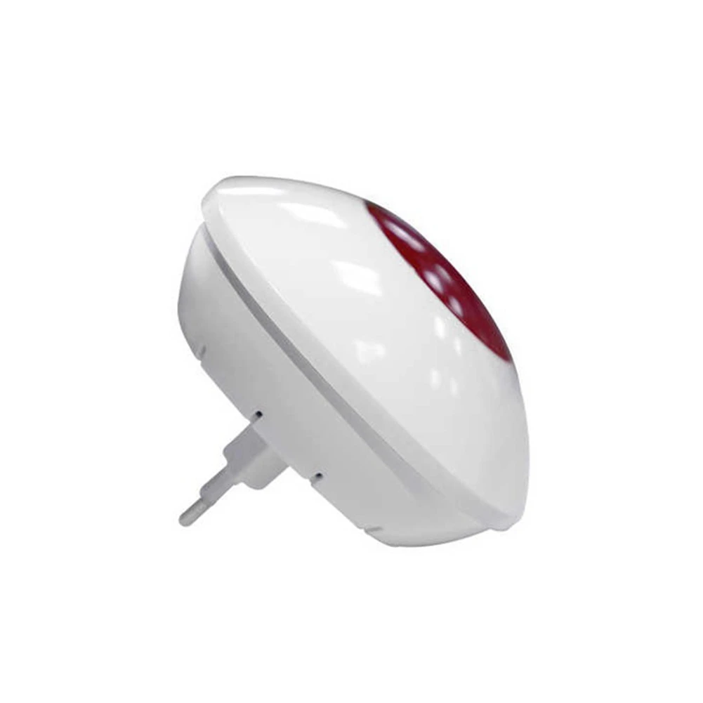 SQPP-Tuya High Decibel Security Alarm Strobe Wifi External Siren Alarm 433Mhz Alarm For Home Security EU PLUG