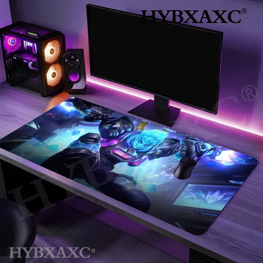 HYBXAXC M-Mobile L-Legends B-Bang Bang Mouse Pad Gaming Mousepad Abstract Large MouseMat Gamer Mause Carpet PC Lockrand Deskmat