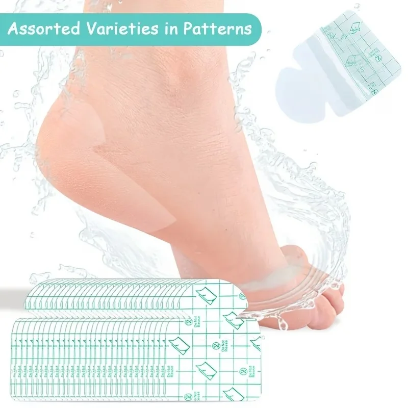 10-20-30Pcs Transparent Ultra-Thin Anti-Wear Heel Stickers, Invisible Silicone Self-Adhesive Anti-Wear Stickers, Anti-Blister Foot Protection Cushioning Stickers for High Heels, Care and Moisturize Dry Heels