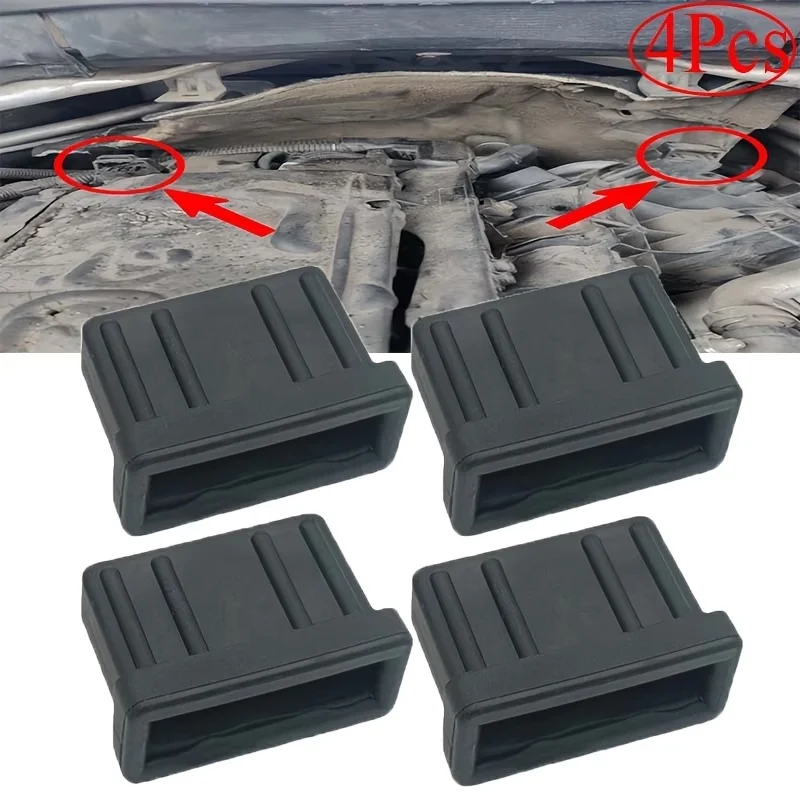 4pcs Rubber Radiator Mount Model 17111712911 For BMW E84/E87/E88/E89/E90/E91/E92/E93 Auto Engine Cooling System Mount Spare Part