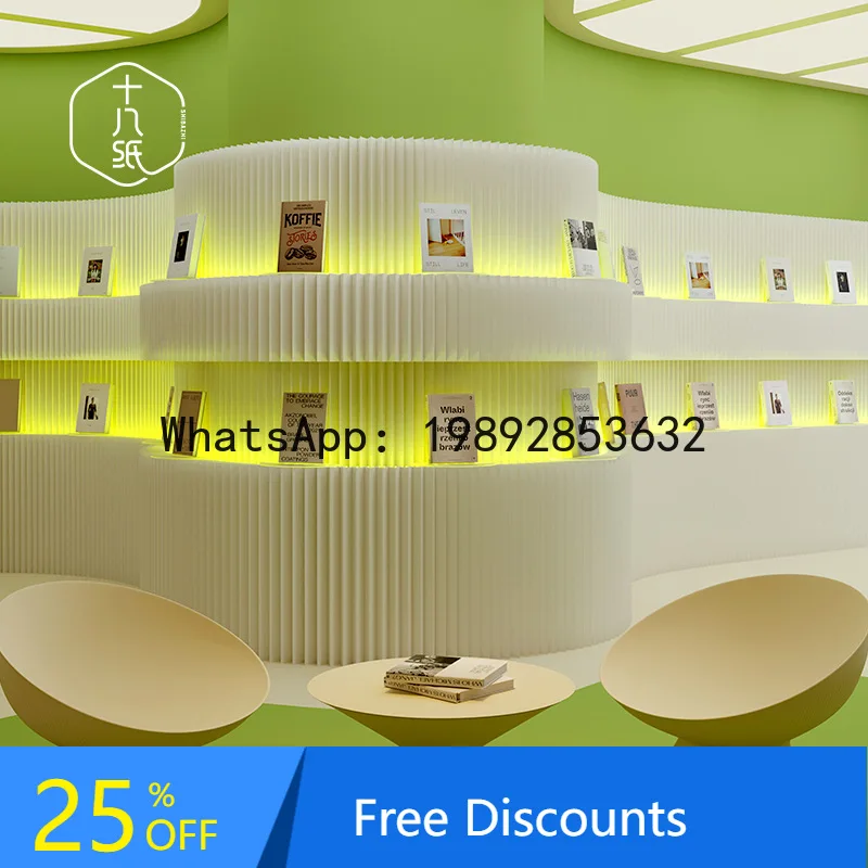 LYY Partition Screen Light-emitting Movable Soft Screen Office Living Room Live Background Space Divider Paper Wall