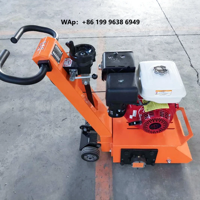 Factory Wholesale Stable Spray Dust Suppression Construction Hand Push Engine-Powered Road Marking Paint Removal Machine