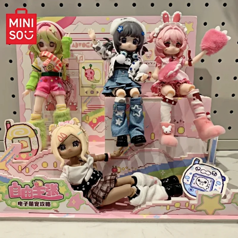 

Genuine Freedom Advocates Electronic Cute Pet Blind Box Toys 1/12 Bjd Movable Anime Figures Mystery Box Kawaii Doll for Girl Toy