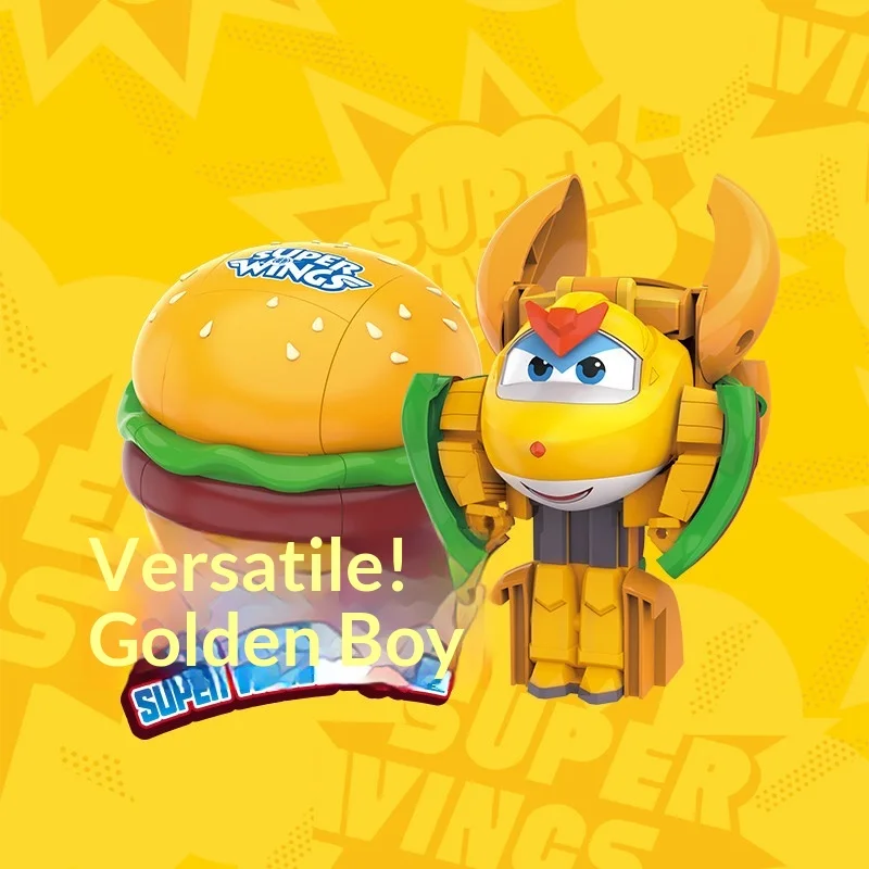 Auldey Super Wings Deformatiespeelgoed Cola Drink Transformerende Robot Actiefiguur Speelcollectie Bureaudecoratie