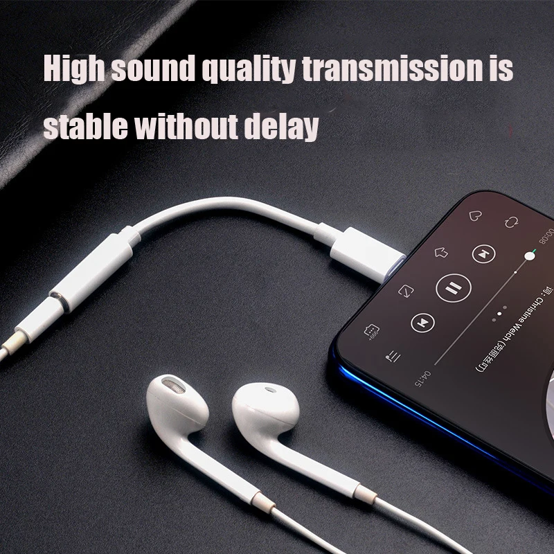 Кабель-адаптер для наушников с разъемом USB Type-C на 3,5 мм