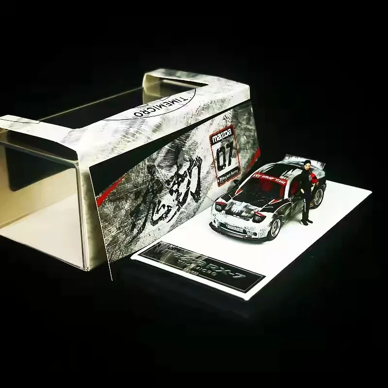 

Time Micro 1:64 Model Car RX-7 Reffing Alloy Die-cast Collection-Special Version Collection