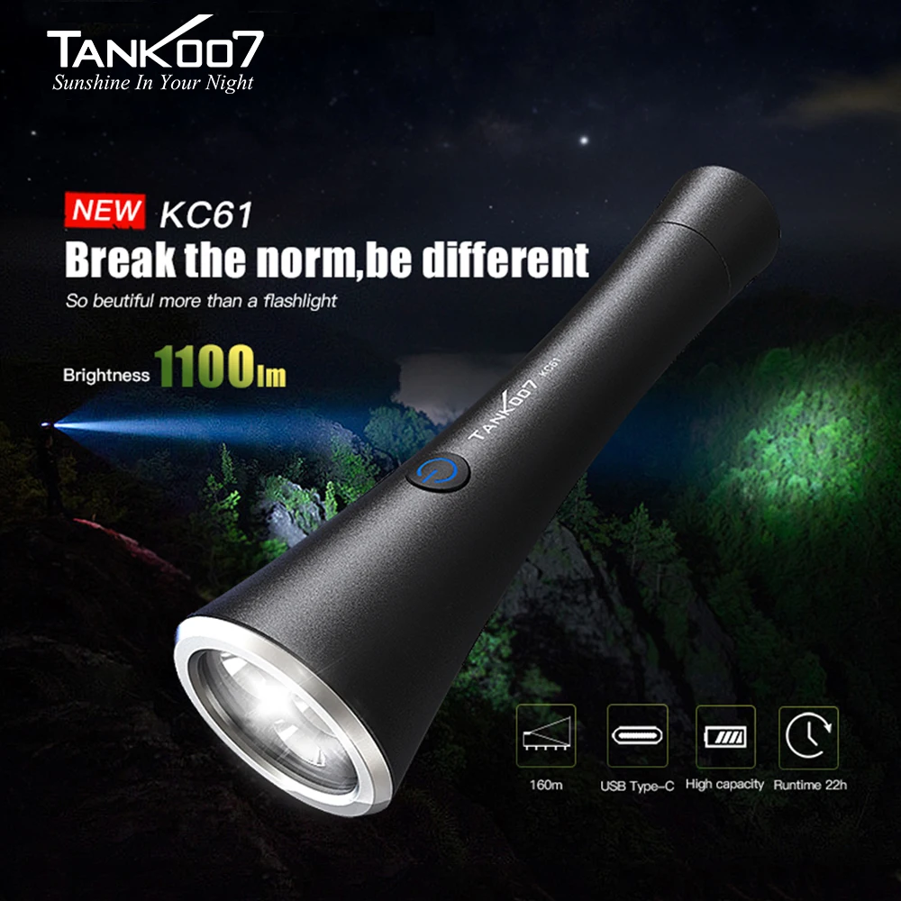 3 LED 10W 18650 flashlight Powerful LED Flashlight Super Bright Rechargeable Portable Ultra Power Torch lamp Outdoor Emergency