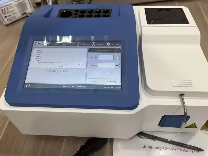 ISA-08C Clinical Chemistry Analyzer Semi-Auto Urine Analysis System with Latest Model Stable Quality and Flexible Software