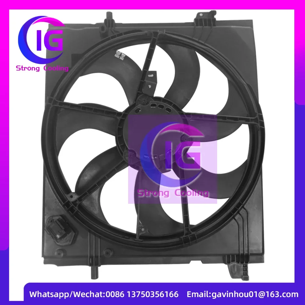 Ventilador de refrigeración de radiador AC para NISSAN x-trail T32 QASHIQAI J11 214814EA0A 214814EB0A 214814BE0B 214814EA0B 21481-4EA0A 21481-4EB0A