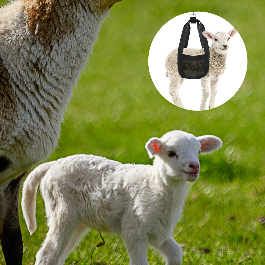 

Pet Weighing Sling Durable Nylon Breathable Mesh Small Animal Goat Calf Dog Supplies Cleaning Tools Accessories