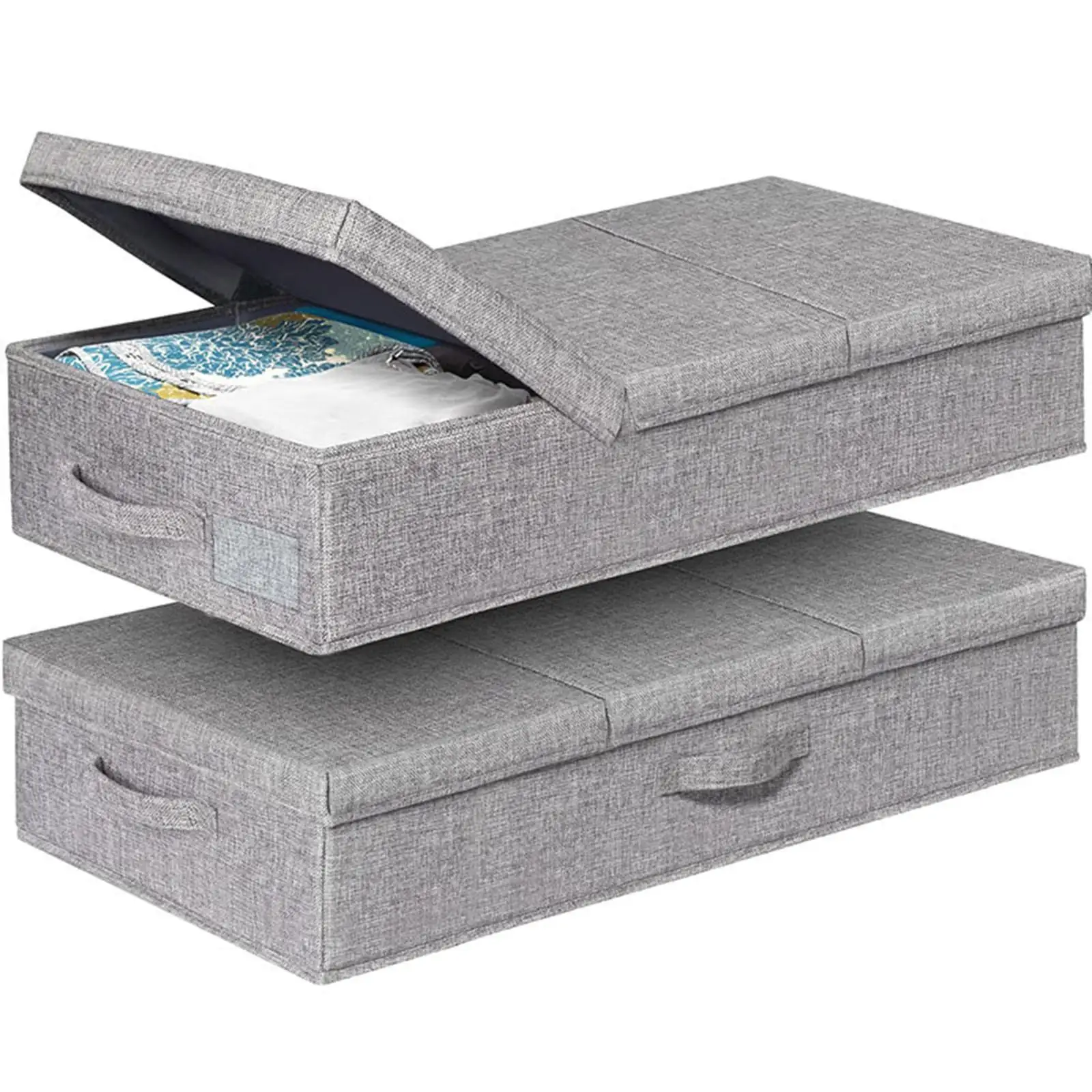 Underbed pojemniki do przechowywania organizator Box do sypialni na górze