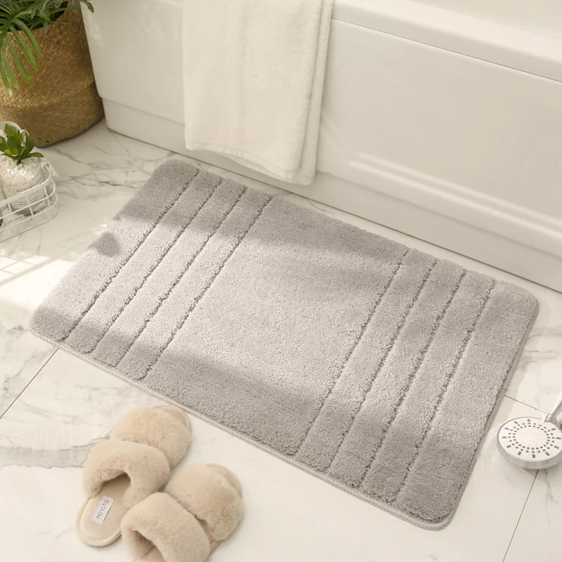 

Mi Gao family plush floor mat with water absorption, washable soft kitchen, bathroom, hotel floor mat 1 foot mat/kitchen mat fab