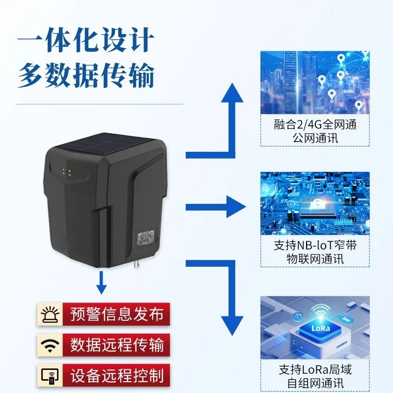 

hot saleSurface crack monitoring station, construction house bridge tailings pond tilt displacement automatic detection sensor