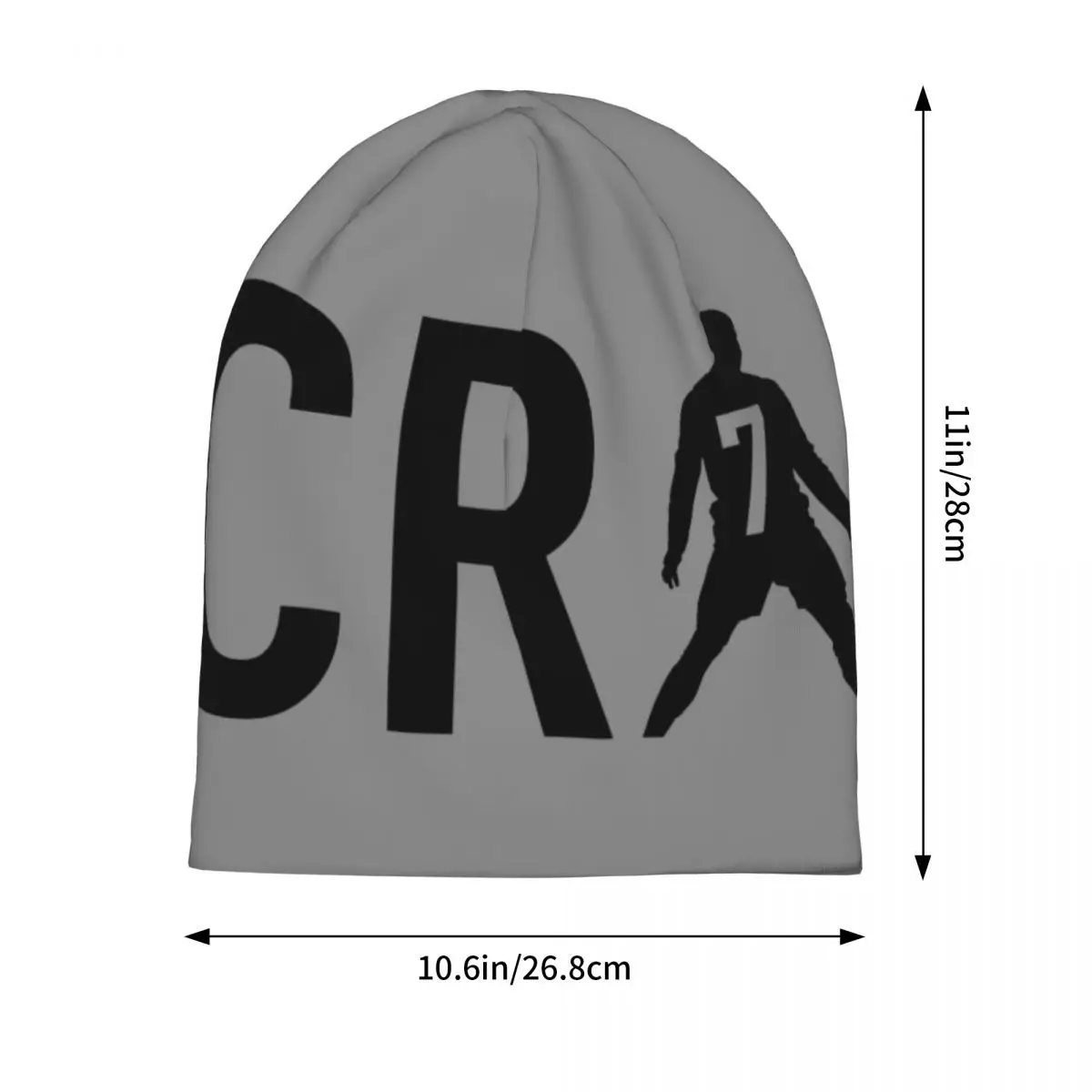 Number CR7 Football Skullies Beanies Hats Soccer Casual Men Women Outdoor Caps Warm Dual-use Bonnet Knitting Hats